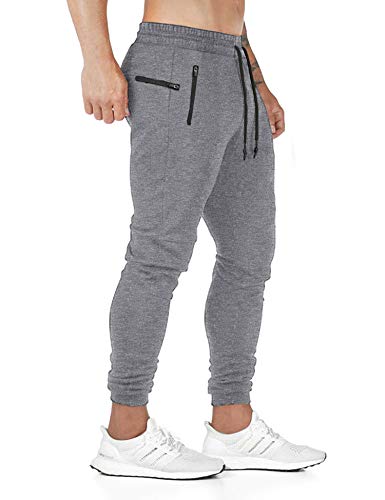 COOFANDY Pantalones Deportivos chándal Hombres Pantalones Jogging Cremallera Pantalones Hombre Slim fit