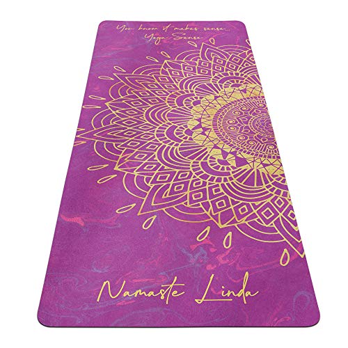 Cool Bedding Esterilla de yoga personalizada con nombre, esterilla de fitness para pilates y entrenamiento, esterilla de ejercicio Sahasrara 27 x 72 pulgadas (grosor 4 mm) Cool Bedding Esterilla de yoga personalizada con nombre, esterilla de fitness para pilates y entrenamiento, esterilla de ejercicio Sahasrara 27 x 72 pulgadas (grosor 4 mm)