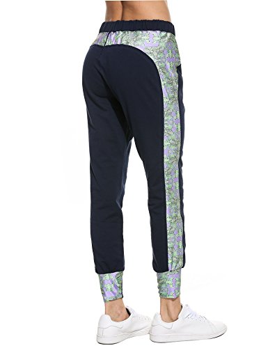 Coorun - Jersey de manga larga para mujer con capucha y pantalón de deporte, color negro 5139, XL