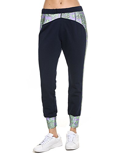 Coorun - Jersey de manga larga para mujer con capucha y pantalón de deporte, color negro 5139, XL Coorun - Jersey de manga larga para mujer con capucha y pantalón de deporte, color negro 5139, XL