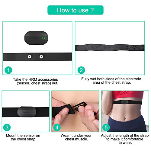 CooSpo Frecuencia Cardíaca Bluetooth Banda Monitor Sensor de Frecuencia Cardíaca Deportivo Ant+ para Garmin Wahoo Suunto Polar UA Run… CooSpo Frecuencia Cardíaca Bluetooth Banda Monitor Sensor de Frecuencia Cardíaca Deportivo Ant+ para Garmin Wahoo Suunto Polar UA Run…