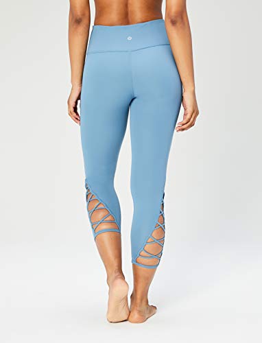 Core 10 – Mallas 7/8 para mujer (XS–3X) de cintura alta, para practicar yoga - 61 cm, Azul (denim), US L (EU L - XL) Core 10 – Mallas 7/8 para mujer (XS–3X) de cintura alta, para practicar yoga - 61 cm, Azul (denim), US L (EU L - XL)
