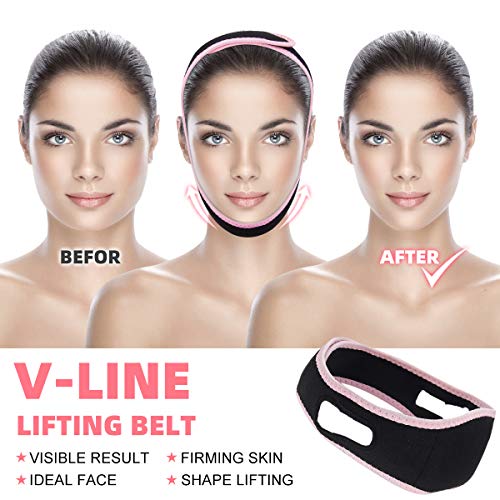 Correa Adelgazante Facial, Cinturón De Estiramiento Facial, Correa De Barbilla De Elevación V Line Cinturón Antiarrugas Para Mujeres Elimina La Flacidez Lifting De La Piel Reafirmante Correa Adelgazante Facial, Cinturón De Estiramiento Facial, Correa De Barbilla De Elevación V Line Cinturón Antiarrugas Para Mujeres Elimina La Flacidez Lifting De La Piel Reafirmante