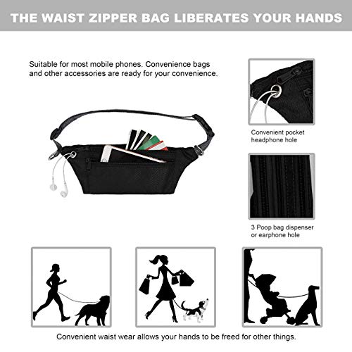 Correa Manos libres Perro para Correr Caminar Trotar Entrenamiento Senderismo, Bolso de Cinturón Correa para columpio de amortiguación resistente a golpes, Cinturón ajustable, Reflectante, Mango doble Correa Manos libres Perro para Correr Caminar Trotar Entrenamiento Senderismo, Bolso de Cinturón Correa para columpio de amortiguación resistente a golpes, Cinturón ajustable, Reflectante, Mango doble