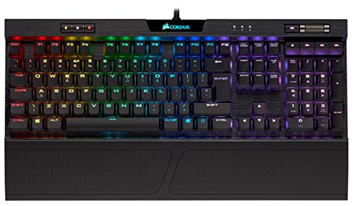 Corsair K70 MK.2 RGB Low Profile Teclado mecánico para Gaming retroiluminación LED RGB, QWERTY Español,Cherry MX Red (Suave y rápido) Corsair K70 MK.2 RGB Low Profile Teclado mecánico para Gaming retroiluminación LED RGB, QWERTY Español,Cherry MX Red (Suave y rápido)