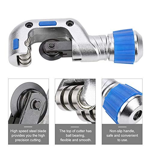 Cortador de Tubo de Rodamiento de Bolas de Aleación Rápida de Aluminio, Cortador de Tubo de 4-32 mm/5-50 mm Para Cobre, Aluminio, Acero Inoxidable(Los 4-32MM) Cortador de Tubo de Rodamiento de Bolas de Aleación Rápida de Aluminio, Cortador de Tubo de 4-32 mm/5-50 mm Para Cobre, Aluminio, Acero Inoxidable(Los 4-32MM)