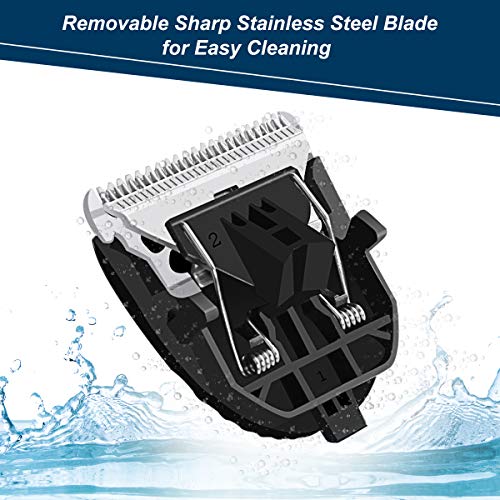 Cortapelos Profesional Hombre Cortadora de Pelo Eléctrico con Cuchillas de Acero Inoxidable, Cortapelo de Barba Maquina Cortar Pelo Recargable Recortadora de Pelos for Hombres Cortapelos Profesional Hombre Cortadora de Pelo Eléctrico con Cuchillas de Acero Inoxidable, Cortapelo de Barba Maquina Cortar Pelo Recargable Recortadora de Pelos for Hombres
