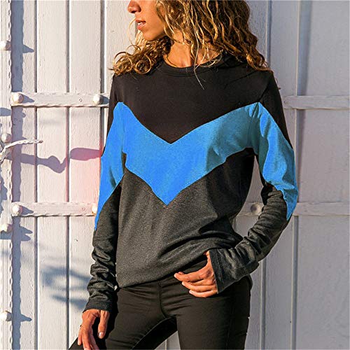 Costura Color De Contraste Cuello Redondo Manga Larga Camiseta Mujer Top,Belasdla Mujer Camisas Mujer Verano Elegantes Casual Mujer Mang A Costura De ImpresióN De Manga Costura Color De Contraste Cuello Redondo Manga Larga Camiseta Mujer Top,Belasdla Mujer Camisas Mujer Verano Elegantes Casual Mujer Mang A Costura De ImpresióN De Manga