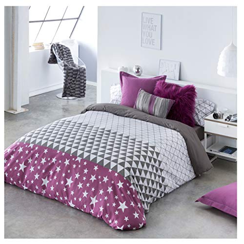 COTTON ARTean Funda Nordica Triangle Cama de 150/160-50% ALGODÓN - 50% POLIÉSTER COTTON ARTean Funda Nordica Triangle Cama de 150/160-50% ALGODÓN - 50% POLIÉSTER