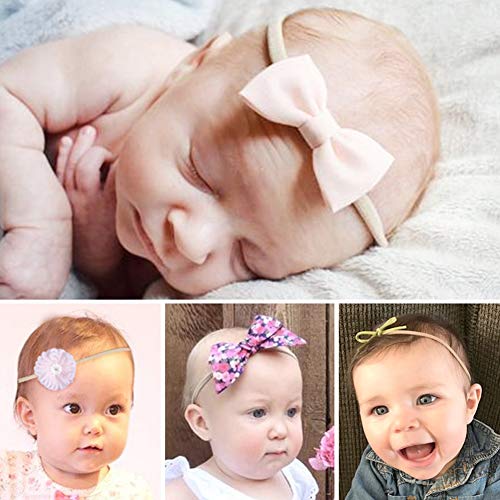 COUXILY Cintas Pelo Bebe Niña 10 Pcs Multicolor Suave Elásticas Diademas Bebe Niña Recien Nacida Turbantes Para Bebe Niñas (C) COUXILY Cintas Pelo Bebe Niña 10 Pcs Multicolor Suave Elásticas Diademas Bebe Niña Recien Nacida Turbantes Para Bebe Niñas (C)