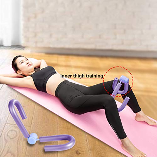 COVVY Thigh Master - Tóner de Muslo para ejercitar Muslos, piernas, Brazos, Pecho, Culturismo, pérdida de Peso, Equipo de Entrenamiento para el Gimnasio en casa (Púrpura)