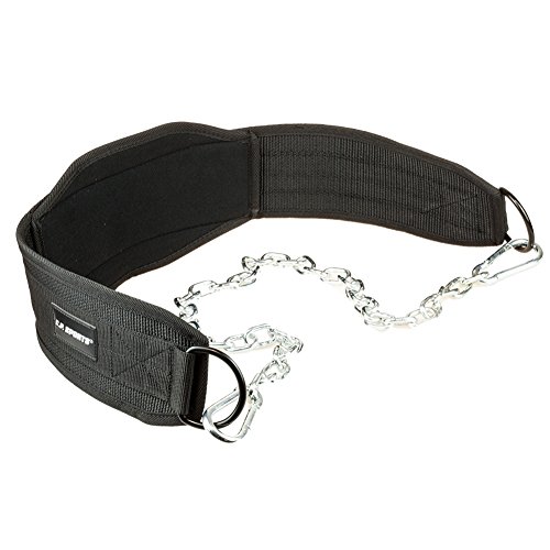 C.P. Sports 38755 - Cinturón de Entrenamiento con Cadena (Talla única, 82 cm), Color Negro C.P. Sports 38755 - Cinturón de Entrenamiento con Cadena (Talla única, 82 cm), Color Negro