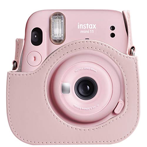 Cpano PU Funda de Cuero para cámara para Fujifilm Instax Mini 11 Cámara instantánea con Correa y Bolsillo Ajustables. (Rosa) Cpano PU Funda de Cuero para cámara para Fujifilm Instax Mini 11 Cámara instantánea con Correa y Bolsillo Ajustables. (Rosa)