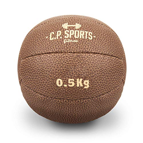 C.P.Sports Bad Company K5 - Balón medicinal (piel, 0,5 kg, 1 kg, 2 kg, 3 kg, 4 kg, 5 kg, 6 kg, 7 kg, 8 kg, 9 kg, 10 kg, 12,5 kg, 15 kg), color marrón C.P.Sports Bad Company K5 - Balón medicinal (piel, 0,5 kg, 1 kg, 2 kg, 3 kg, 4 kg, 5 kg, 6 kg, 7 kg, 8 kg, 9 kg, 10 kg, 12,5 kg, 15 kg), color marrón