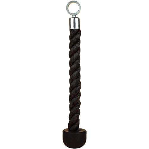 C.P.Sports - Empuñaduras para Cables de Cuerda, Cable de Cable, Barra de polea, Mango de Remo, Barra de tríceps, Cuerda para tríceps, Barra SZ, mosquetón (Cuerda de Triceps con una Sola Mano) C.P.Sports - Empuñaduras para Cables de Cuerda, Cable de Cable, Barra de polea, Mango de Remo, Barra de tríceps, Cuerda para tríceps, Barra SZ, mosquetón (Cuerda de Triceps con una Sola Mano)
