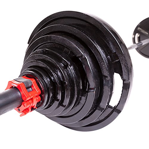 C.P.Sports olímpico Discos de peso 50 mm como pares - hierro fundido o engomado, 0,5 kg - 30 kg con mango agujero para levantamiento de pesas, 1 par de discos de fundición de goma, tamaño 0,5 kg C.P.Sports olímpico Discos de peso 50 mm como pares - hierro fundido o engomado, 0,5 kg - 30 kg con mango agujero para levantamiento de pesas, 1 par de discos de fundición de goma, tamaño 0,5 kg