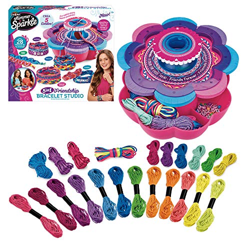 Cra-Z-Art - Estudio de pulseras 5 en 1 Shimmer'n Sparkle(46290) Cra-Z-Art - Estudio de pulseras 5 en 1 Shimmer'n Sparkle(46290)
