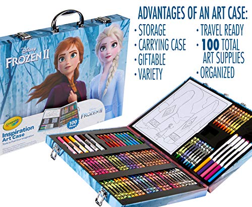 Crayola-04-0635 Matín Del Artista Disney 2, para Dibujar y Colorear, multicolor, 115 Pzs (04-0635) , color/modelo surtido