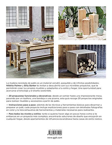 Crear con Palés 20 proyectos creativos para tu hogar (GGDiy) Crear con Palés 20 proyectos creativos para tu hogar (GGDiy)