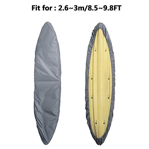 Create Idea Funda para canoa, profesional, universal, para kayak, impermeable, resistente a los rayos UV, protección contra el polvo, para 4,1 – 4,5 m