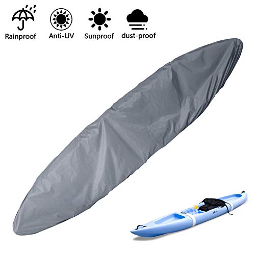 Create Idea Funda para canoa, profesional, universal, para kayak, impermeable, resistente a los rayos UV, protección contra el polvo, para 4,1 – 4,5 m Create Idea Funda para canoa, profesional, universal, para kayak, impermeable, resistente a los rayos UV, protección contra el polvo, para 4,1 – 4,5 m