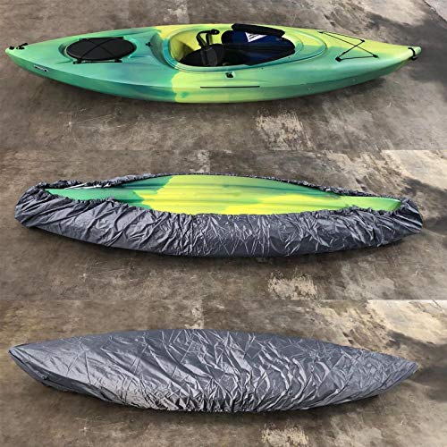 Create Idea Funda para canoa, profesional, universal, para kayak, impermeable, resistente a los rayos UV, protección contra el polvo, para 4,1 – 4,5 m