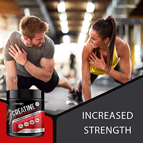 CREATINA MONOHIDRATADA EN POLVO - Proteinas Para Aumentar Masa Muscular - Creatina Monohidrato Micronizada 100% Pura Vegan Protein Powder- 500g de Suplementos Para Ganar Masa Muscular y Para Engordar CREATINA MONOHIDRATADA EN POLVO - Proteinas Para Aumentar Masa Muscular - Creatina Monohidrato Micronizada 100% Pura Vegan Protein Powder- 500g de Suplementos Para Ganar Masa Muscular y Para Engordar