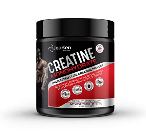 CREATINA MONOHIDRATADA EN POLVO - Proteinas Para Aumentar Masa Muscular - Creatina Monohidrato Micronizada 100% Pura Vegan Protein Powder- 500g de Suplementos Para Ganar Masa Muscular y Para Engordar CREATINA MONOHIDRATADA EN POLVO - Proteinas Para Aumentar Masa Muscular - Creatina Monohidrato Micronizada 100% Pura Vegan Protein Powder- 500g de Suplementos Para Ganar Masa Muscular y Para Engordar