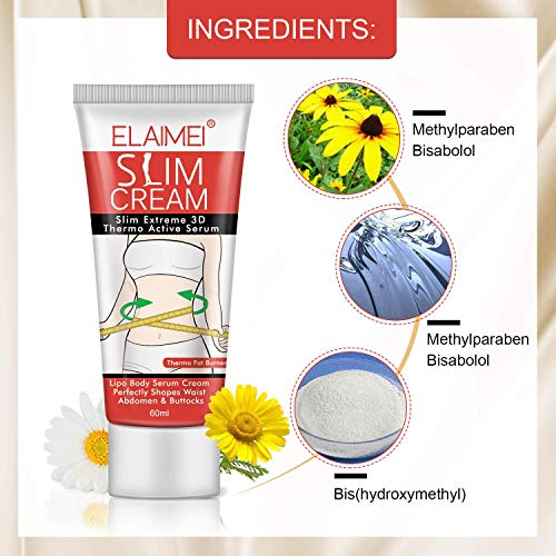Crema Anticelulitica,Quema Grasa Reafirmante,Quemador de grasa termogénico para Piernas,Estómago,Panza, Cintura, Muslos, Nalgas,Adecuado para Mujeres y Hombres,60ML Crema Anticelulitica,Quema Grasa Reafirmante,Quemador de grasa termogénico para Piernas,Estómago,Panza, Cintura, Muslos, Nalgas,Adecuado para Mujeres y Hombres,60ML