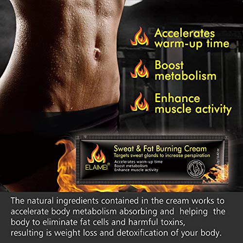 Crema caliente, Abs Extreme 4D Liposuction Body Slim Cream, Anti celulitis Abdomen Cuerpo orgánico natural Tratamiento adelgazante para moldear la cintura, Abdomen y glúteos (10 unidades/caja)