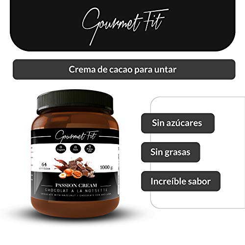 Crema de Cacao y Avellanas Hiperproteica sin Azucares ni grasas saturadas - Sin aceite de palma - formato 1KG Increíble Sabor (Avellanas) Crema de Cacao y Avellanas Hiperproteica sin Azucares ni grasas saturadas - Sin aceite de palma - formato 1KG Increíble Sabor (Avellanas)