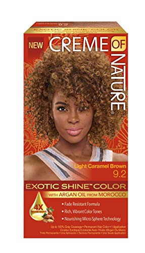 Creme of Nature, Coloración permanente (9.2 Light Caremel Brown) - 270 gr. Creme of Nature, Coloración permanente (9.2 Light Caremel Brown) - 270 gr.