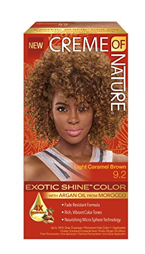 Creme of Nature, Coloración permanente (9.2 Light Caremel Brown) - 270 gr.