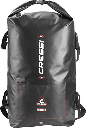 Cressi Bolsa estanca Gara - Negro, 60 litros