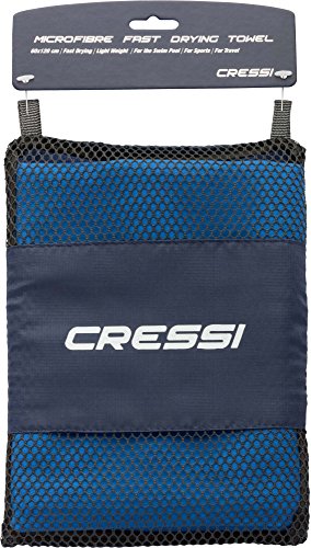 Cressi Microfibre Fast Drying Toalla de Sport, Unisex Adulto, Verde, 60x120cm