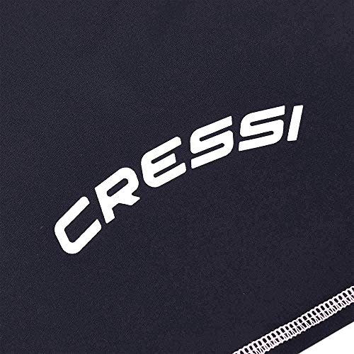 Cressi Rash Guard Camiseta con Filtro de Protección UV UPF 50+, Mujer, Negro, L