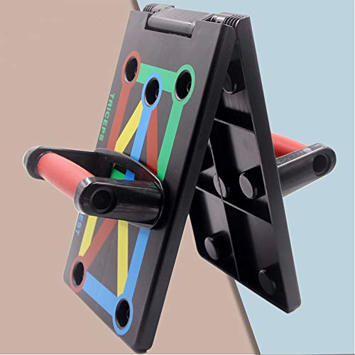 Cretee 12 en 1 Plegable Push Up Rack Board Train Gym Gym Fitness System Workout Ejercicio Soportes para Entrenamiento Corporal Cretee 12 en 1 Plegable Push Up Rack Board Train Gym Gym Fitness System Workout Ejercicio Soportes para Entrenamiento Corporal
