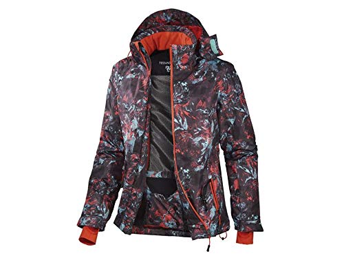 Crivit Chaqueta de esquí y snowboard para mujer Cintura y estampado integral. 42