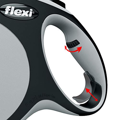 Croci C2055821 Plomo de Perro Flexi Confort Cinta L 8 M Gris Croci C2055821 Plomo de Perro Flexi Confort Cinta L 8 M Gris