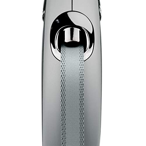 Croci C2055821 Plomo de Perro Flexi Confort Cinta L 8 M Gris Croci C2055821 Plomo de Perro Flexi Confort Cinta L 8 M Gris