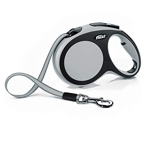 Croci C2055821 Plomo de Perro Flexi Confort Cinta L 8 M Gris Croci C2055821 Plomo de Perro Flexi Confort Cinta L 8 M Gris
