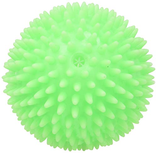 Croci Vinyl Toy Hedgehog Ball Juego para Perros en Vinilo Pelota Rizado, 8 cm