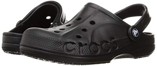 Crocs Baya, Zuecos Unisex Adulto, Negro, 43/44 EU