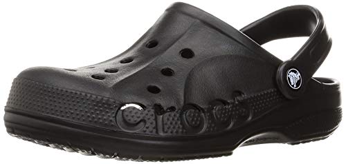 Crocs Baya, Zuecos Unisex Adulto, Negro, 43/44 EU