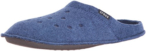 Crocs Classic Slipper, Zapatillas de Estar por casa Unisex Adulto, Azul (Cerulean Blue/Oatmeal), 36/37 EU