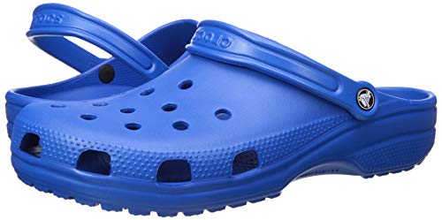 Crocs Classic U, Zuecos con Correa Trasera Unisex Adulto, Azul (Cobalto Brillante), 43/44 EU