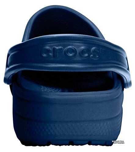 Crocs Classic U, Zuecos con Correa Trasera Unisex Adulto, Azul Marino, 43/44 EU