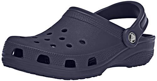 Crocs Classic U, Zuecos con Correa Trasera Unisex Adulto, Azul Marino, 43/44 EU