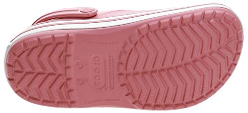 Crocs Crocband, Zuecos Unisex Adulto, Rosa (Blossom/White 6ph), 42/43 EU