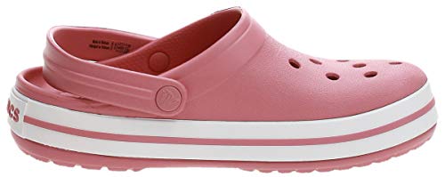 Crocs Crocband, Zuecos Unisex Adulto, Rosa (Blossom/White 6ph), 42/43 EU